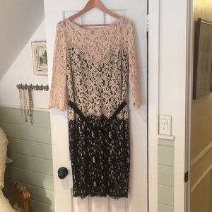 Tadashi Shoji lace evening dress, worn once